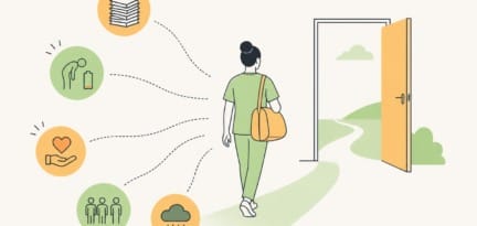 Illustration zum Beitrag: Warum kündigen Pflegekräfte?