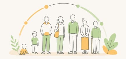 Illustration zum Beitrag: Von Babyboom bis Generation Z – Generationen und ihre Besonderheiten (Teil 1)