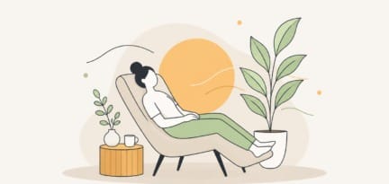 Illustration zum Beitrag: Pure Entspannung – Einfach mal nichts tun