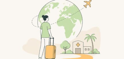 Illustration zum Beitrag: Für Menschen mit Fernweh – Arbeiten im Ausland