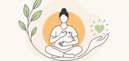Illustration zum Beitrag: Achtsamkeit als Haltung