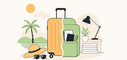 Illustration zum Beitrag: Post-Holiday-Syndrom – es gibt für alles einen Namen!