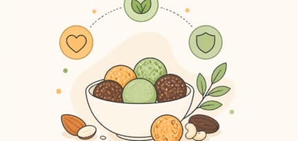 Illustration zum Beitrag: Gesundes Naschen – Süßigkeiten mit Nährstoffen