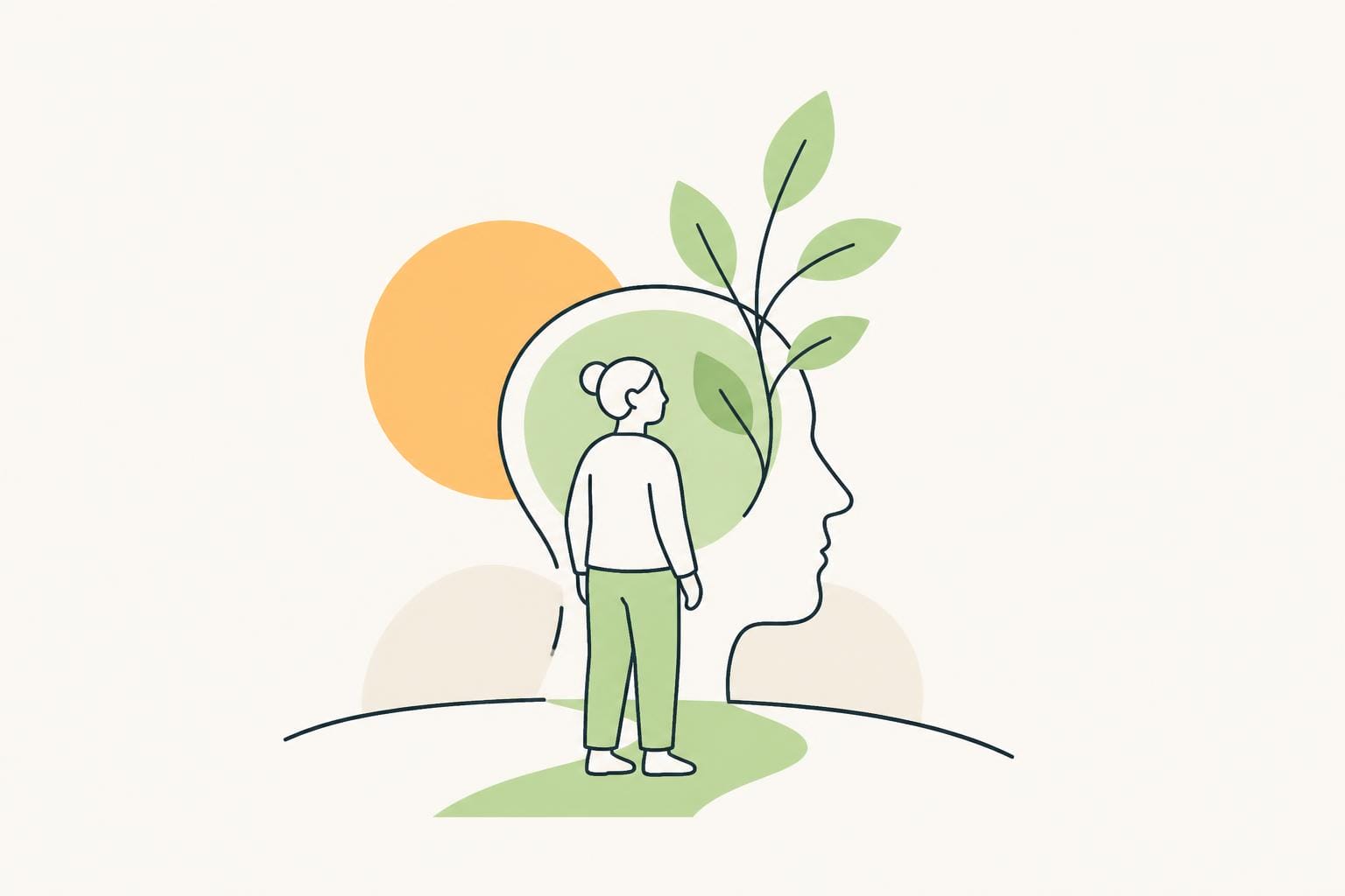 Illustration zum Beitrag: Sich jünger denken