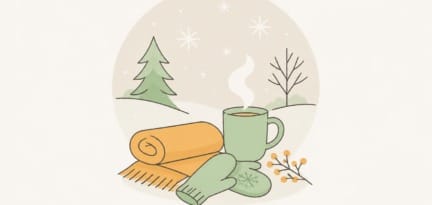 Illustration zum Beitrag: Winterzeit