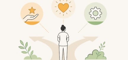 Illustration zum Beitrag: Pflege – Begabung, Berufung oder Routine?