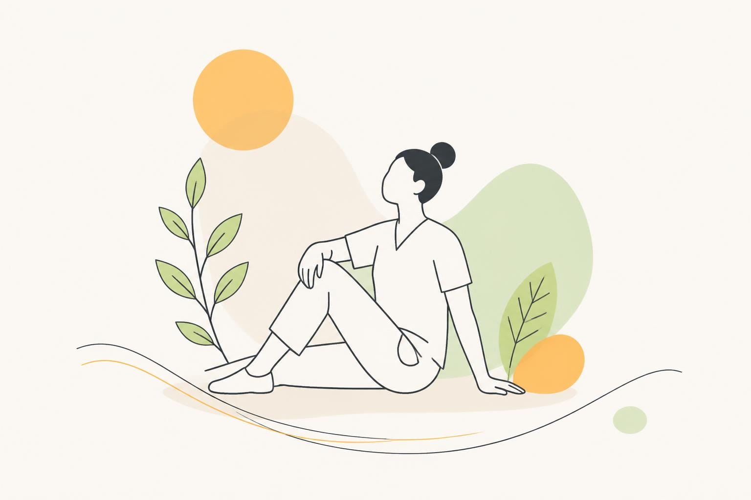 Illustration zum Beitrag: Aktive Entspannung