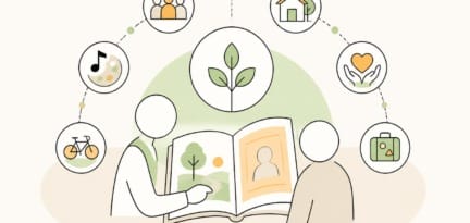 Illustration zum Beitrag: Biografiearbeit – Ein Weg zur individuellen Pflege?