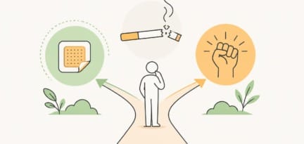 Illustration zum Beitrag: Nikotinpflaster oder Willenskraft? Die besten Strategien für den Rauchstopp